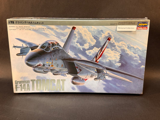 Hasegawa Model Kit K12X 1:72 Scale Grumman F-14A Tomcat