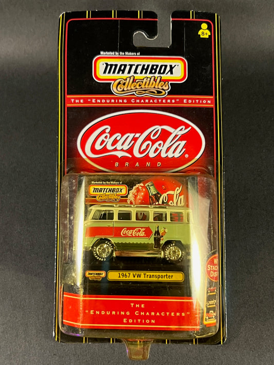 Matchbox Collectibles 1999 Coca-Cola 1967 VW Transporter, Green and White