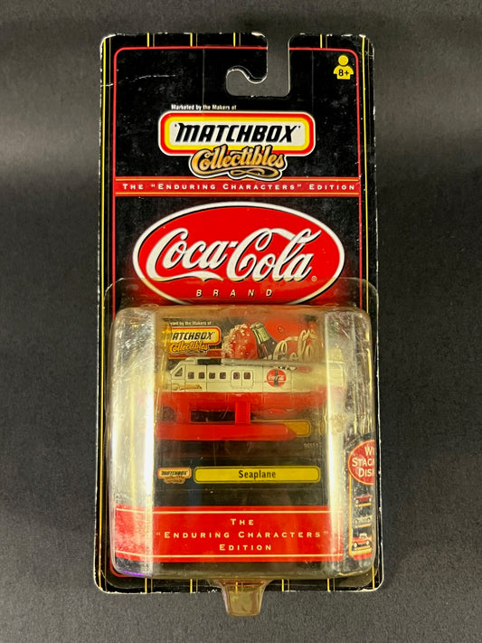 Matchbox Collectibles 1999 Coca-Cola Seaplane, Red and White