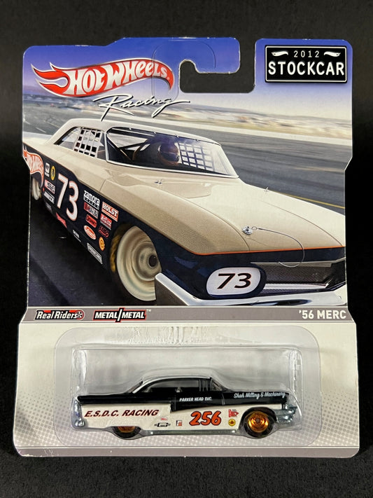 Hot Wheels Racing 2012 Stock Car Series '56 Merc, Black and White