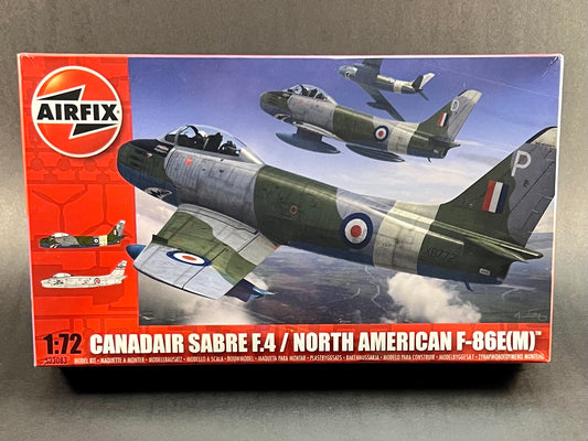 Airfix Model Kit A03083 1:72 Scale Canadair Sabre F.4/North American F-86E(M)