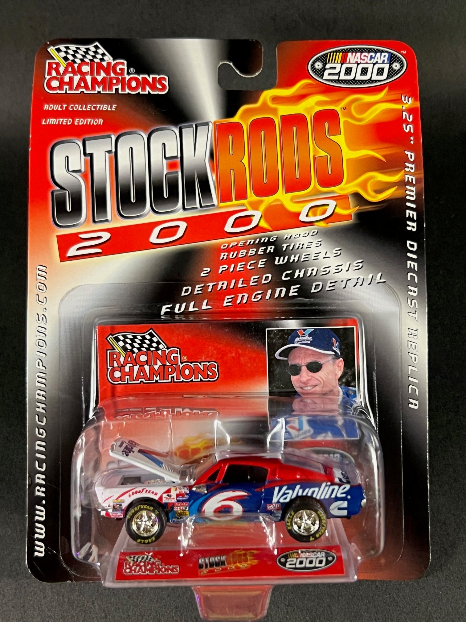 Racing Champions Stock Rods 2000 '68 Ford Mustang Valvoline Mark Marti ...