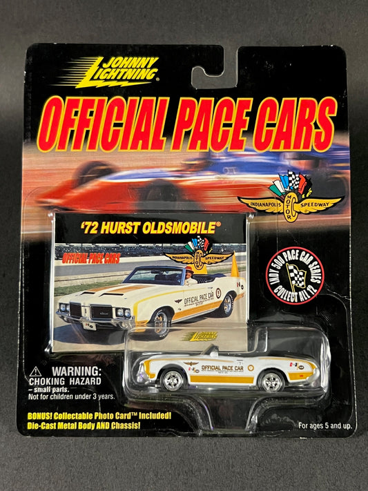 Johnny Lightning 1999 Official Pace Cars '72 Hurst Oldsmobile, White