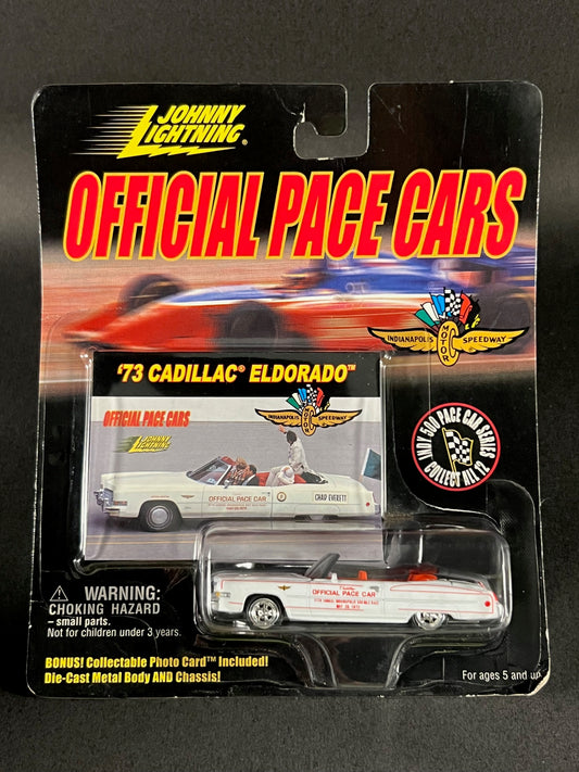 Johnny Lightning 1999 Official Pace Cars '73 Cadillac Eldorado, White