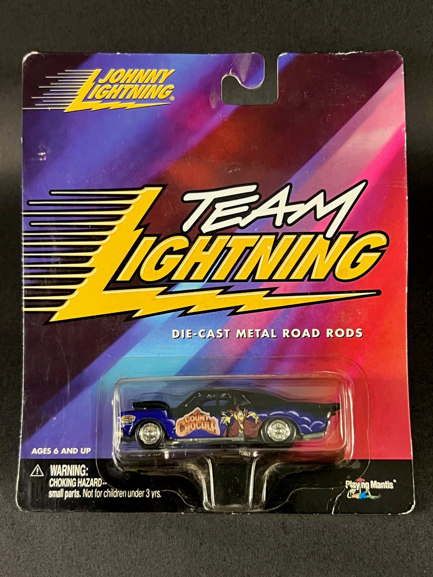 Johnny Lightning 2000 Team Lightning Count Chocula, Black and Blue ...