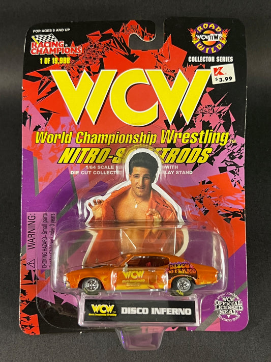 Racing Champions 1998 WCW Nitro StreetRods Road Wild Disco Inferno, Orange