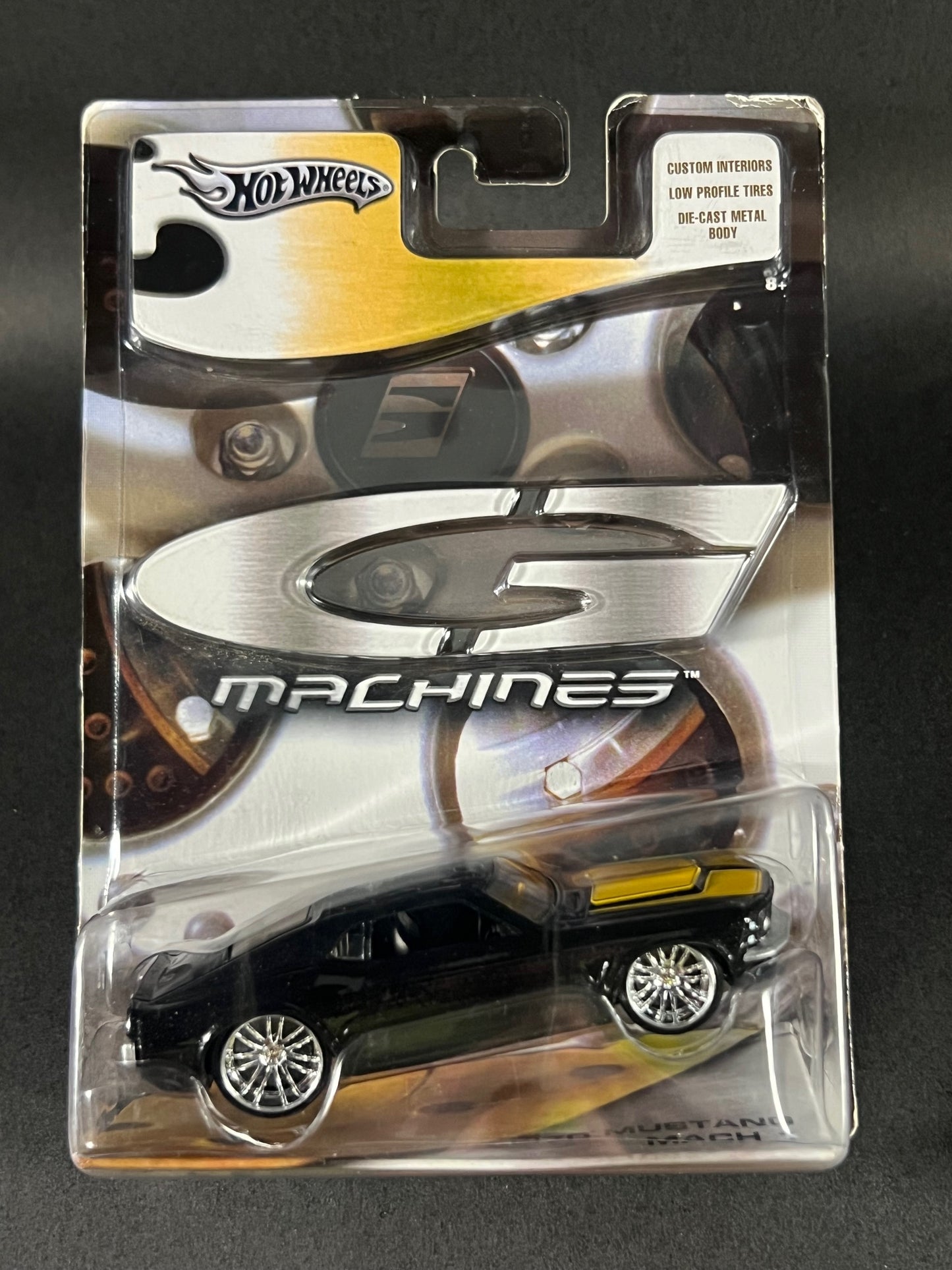 Hot Wheels 2005 G Machines '70 Mustang Mach 1, Black