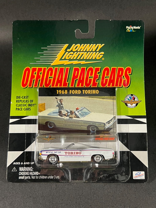 Johnny Lightning 2000 Official Pace Cars 1968 Ford Torino, White