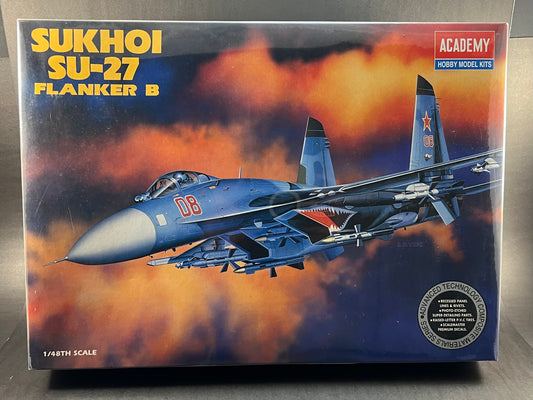 Academy Model Kit 2131 1:48 Scale Sukhoi SU-27 Flanker B