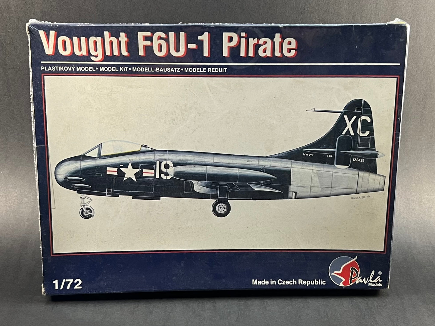 Pavla Model Kit 72010 1:72 Scale Vought F6U-1 Pirate