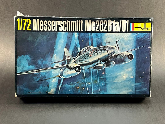 Heller Model Kit 233 1:72 Scale Messerschmitt Me262B1a/U1