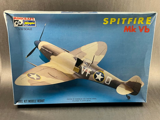 MiniCraft Hasegawa Model Kit 1127 1:32 Scale Spitfire Mk Vb