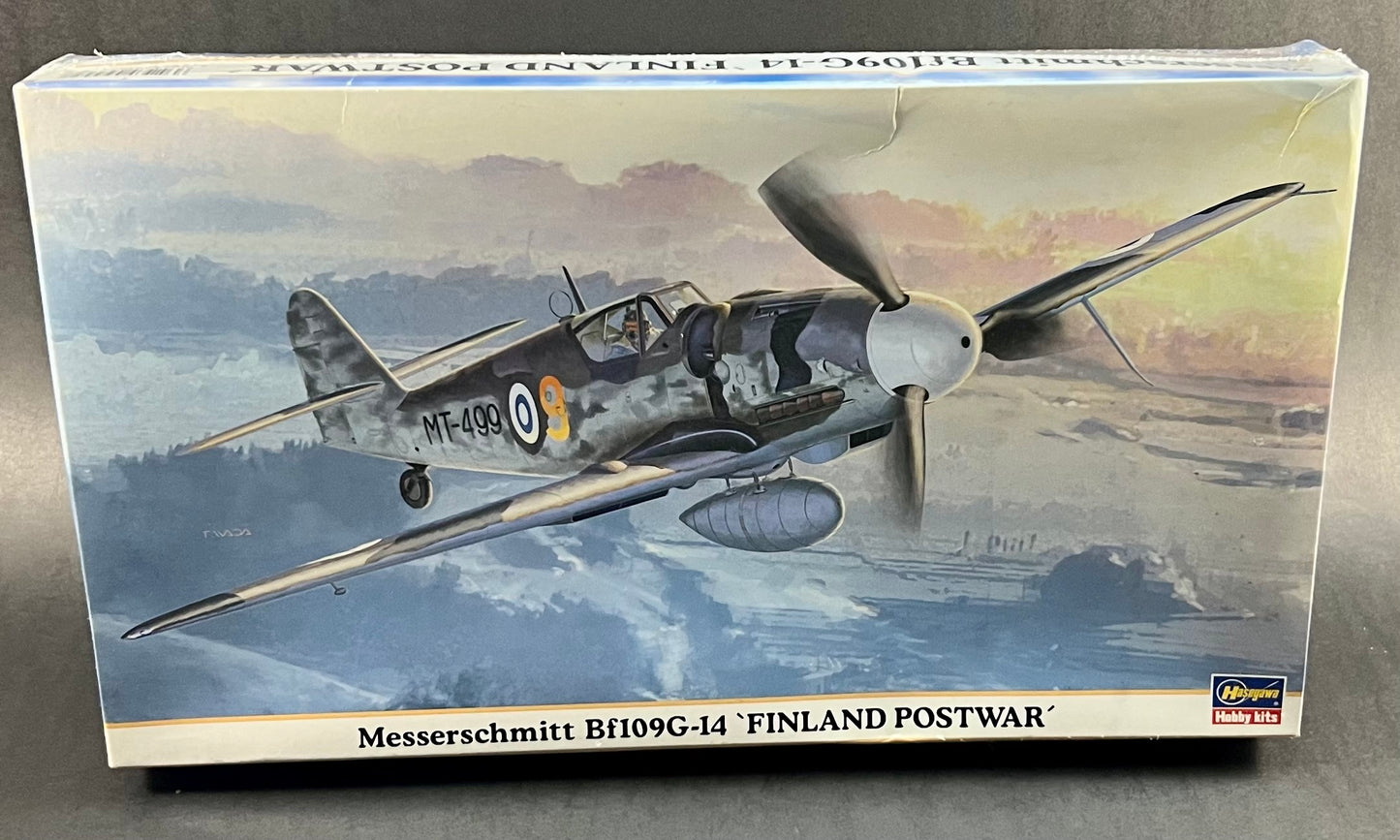 Hasegawa Model Kit 09445 1:48 Scale Messerschmitt Bf109G-14 'Finland Postwar'