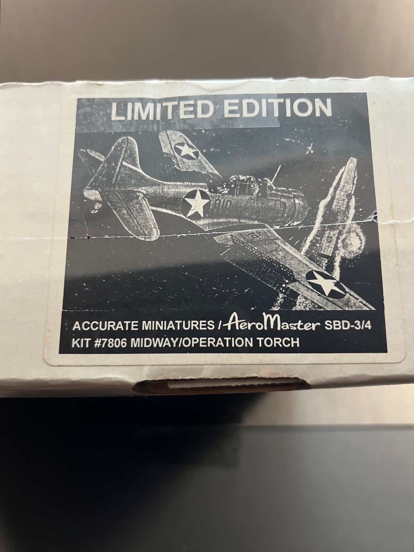 Accurate Miniatures Pre-Release Kit 7806 1:48 Scale SBD-3/4 Operation Torch/Midway