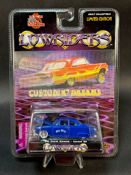 Racing Champions 1999 Lowriders Issue 24 '50 Ford Coupe, Blue