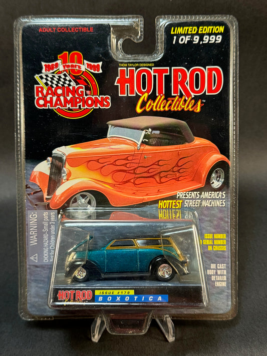 1999 Racing Champions Hot Rod Collectibles Issue #179 Boxotica, Teal