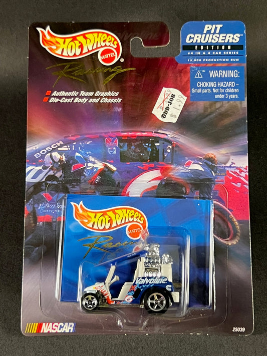 Hot Wheels Racing 1999 NASCAR Pit Cruisers Edition #4 Valvoline 6, Blue