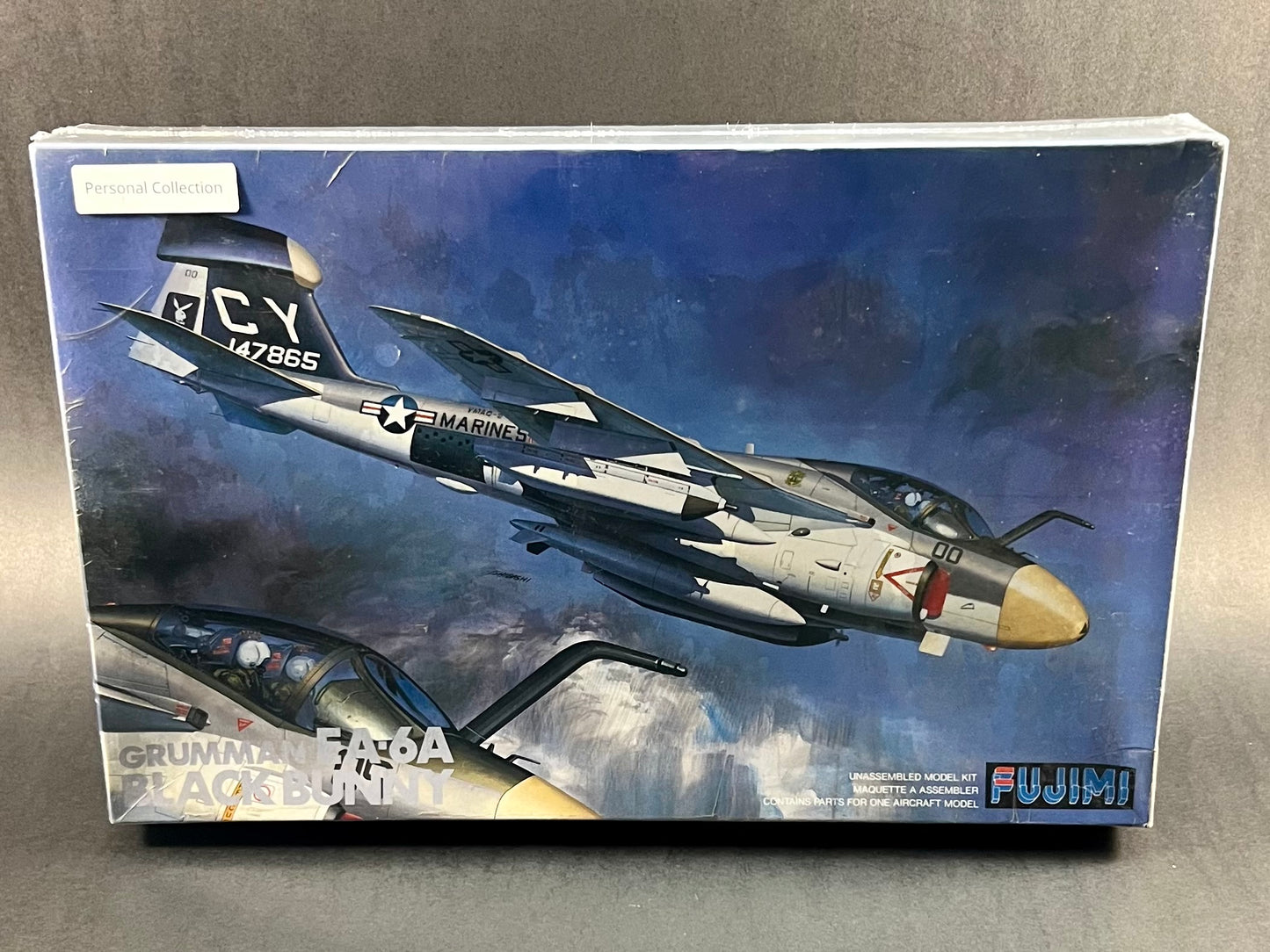 Fujimi Model Kit H-14 1:72 Scale Grumman EA-6A Black Bunny