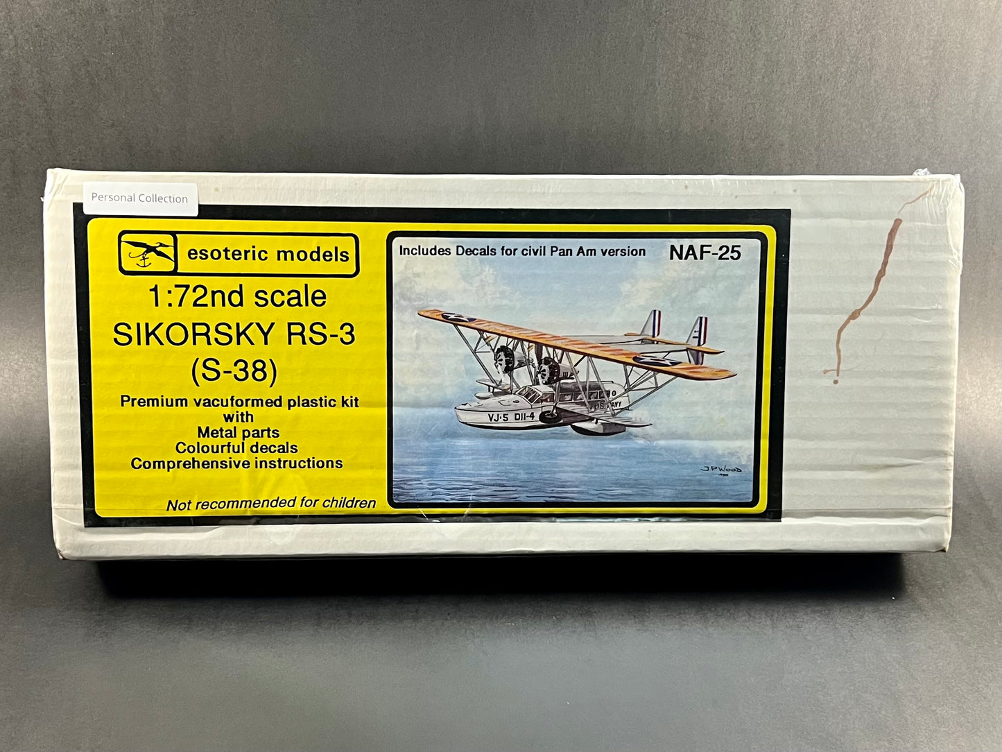 Esoteric Models Kit NAF-25 1:72 Scale Sikorsky RS-3 (S-38)