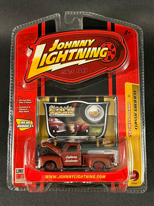 Johnny Lightning 2007 Classic Gold R37 #4 ‘50 Chevy Pickup, Red