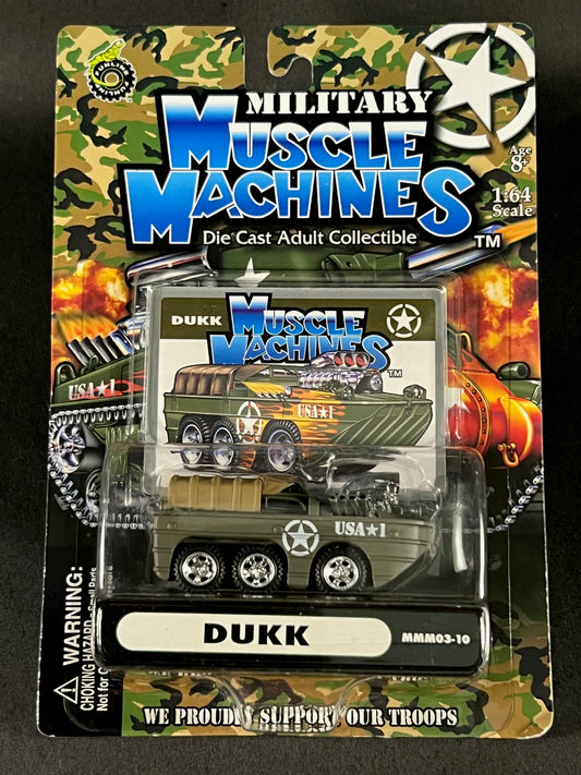 Muscle Machines 2003 Military Series 03-10 DUKK, Green