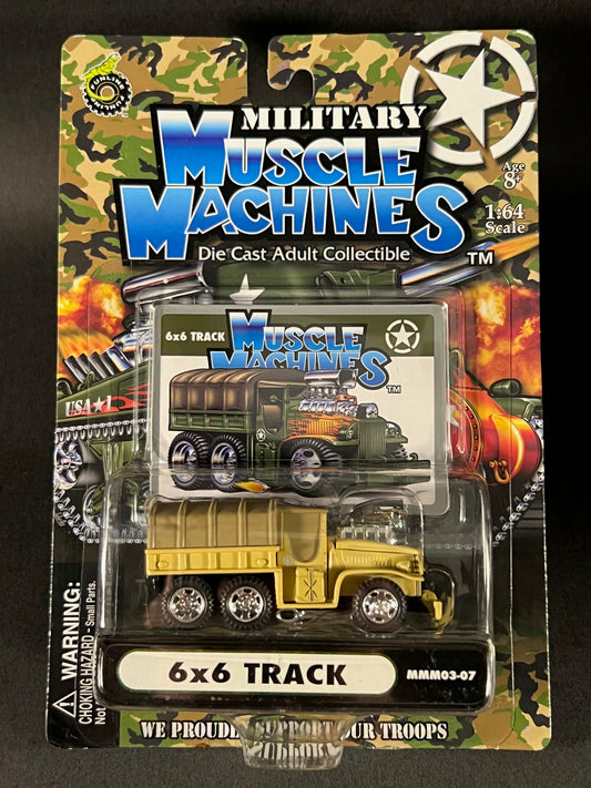 Muscle Machines 2003 Military Series 03-07 6x6 Track, Beige