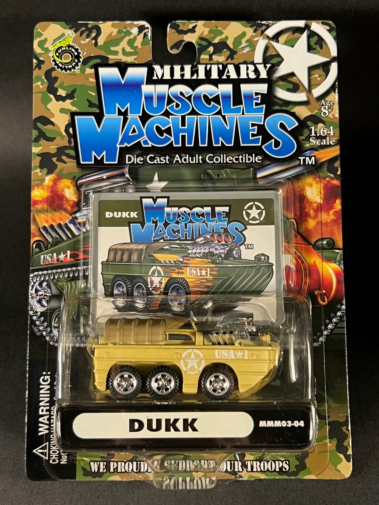 Muscle Machines 2003 Military Series 03-04 DUKK, Beige