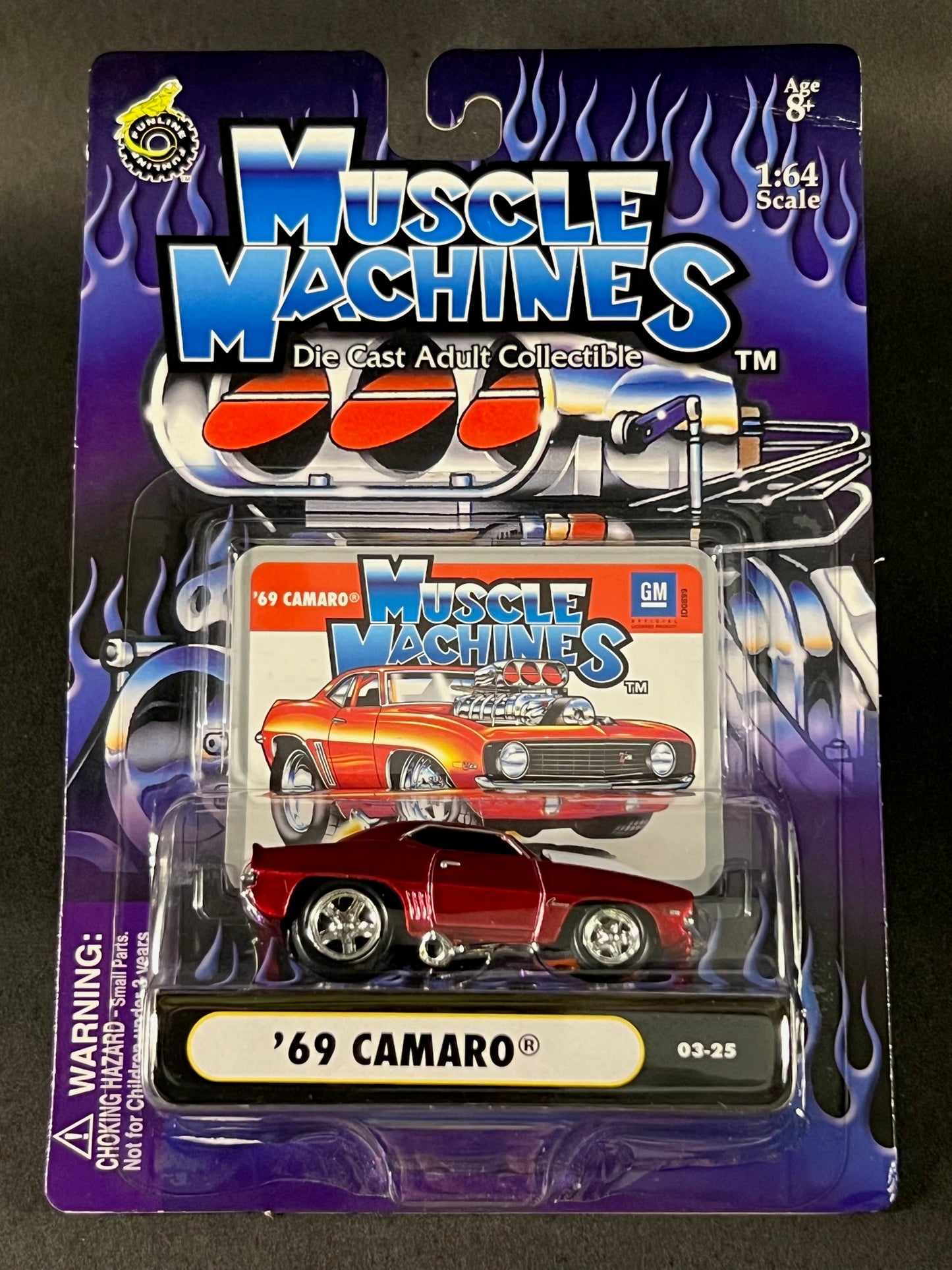 Muscle Machines 2003 Series 3 03-25 '69 Camaro, Red