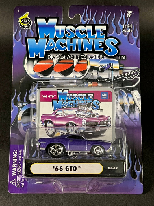 Muscle Machines 2003 Series 3 03-32 '66 GTO, Purple