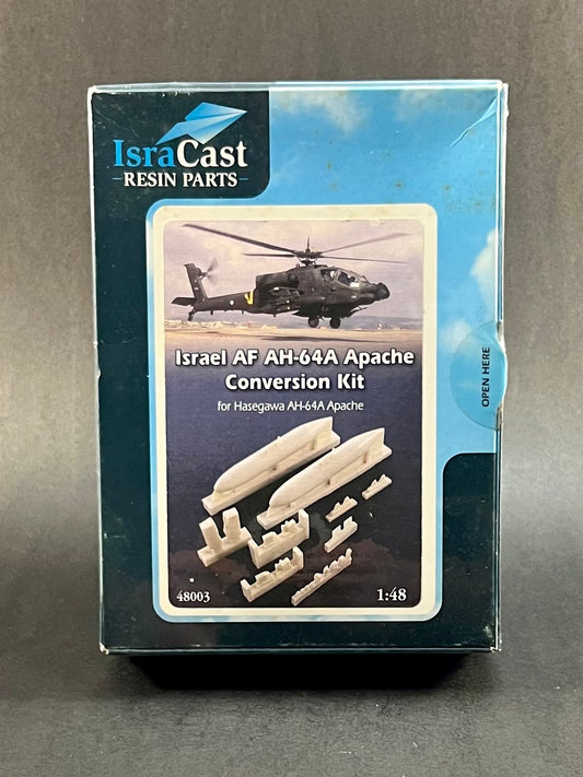 IsraCast	Conversion Kit 48003 1:48 Israel AF AH-64A Apache for Hasegawa