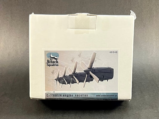 Attack Squadron Detail Set 48046 1:48 Scale C-130E/H Engine Nacelles for Italeri