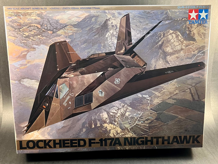 Tamiya Model Kit 61059 3800 1:48 Scale Lockheed F-117A Nighthawk ...