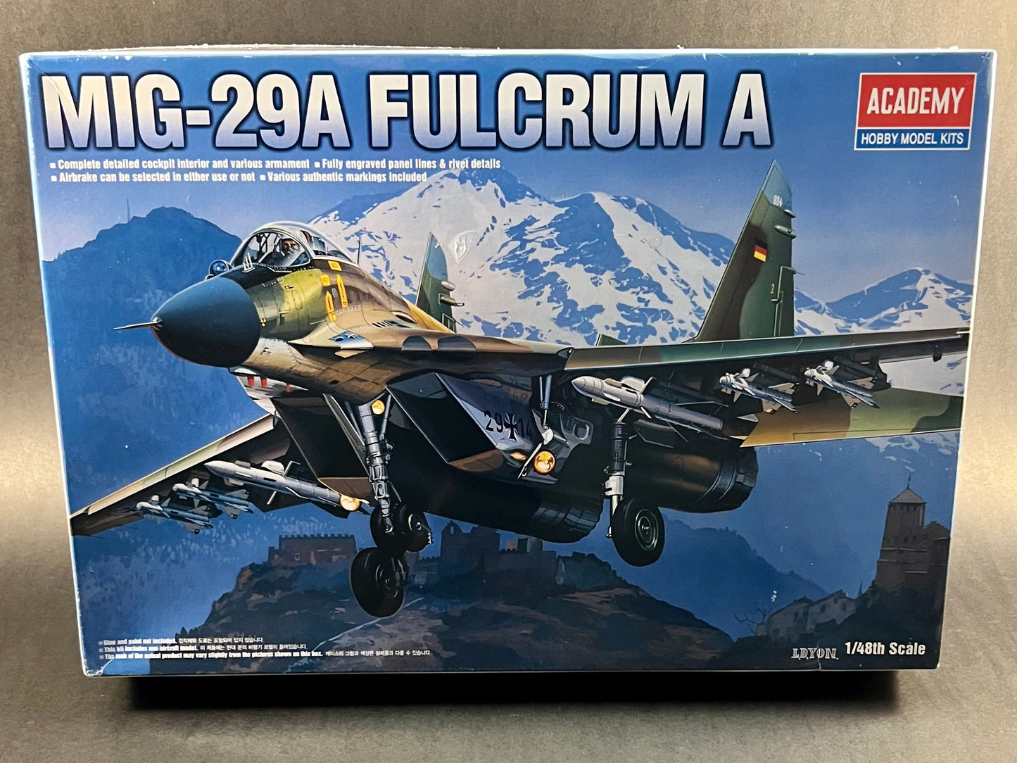 Academy Model Kit 2116 1:48 Scale MiG-29A Fulcrum A