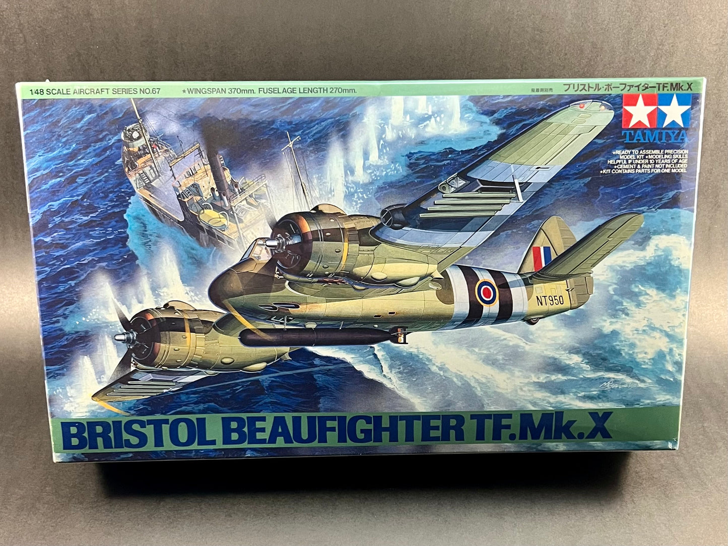 Tamiya Model Kit 61067 1:48 Scale Bristol Beaufighter TF.Mk.X