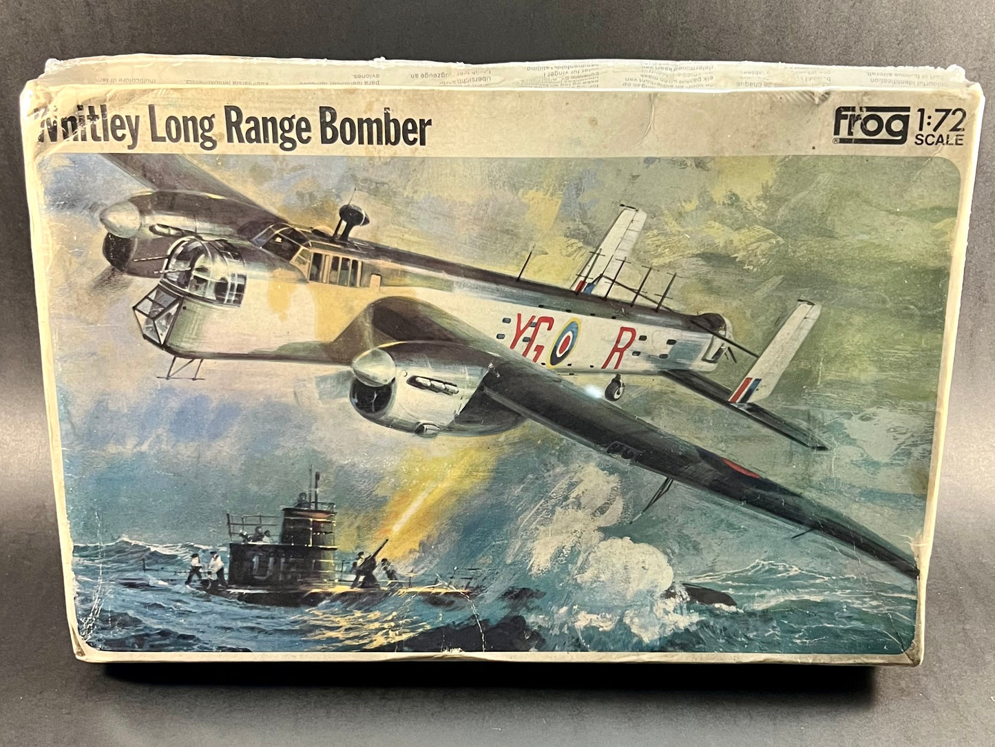 Frog Model Kit F207 1:72 Scale Whitley Long Range Bomber