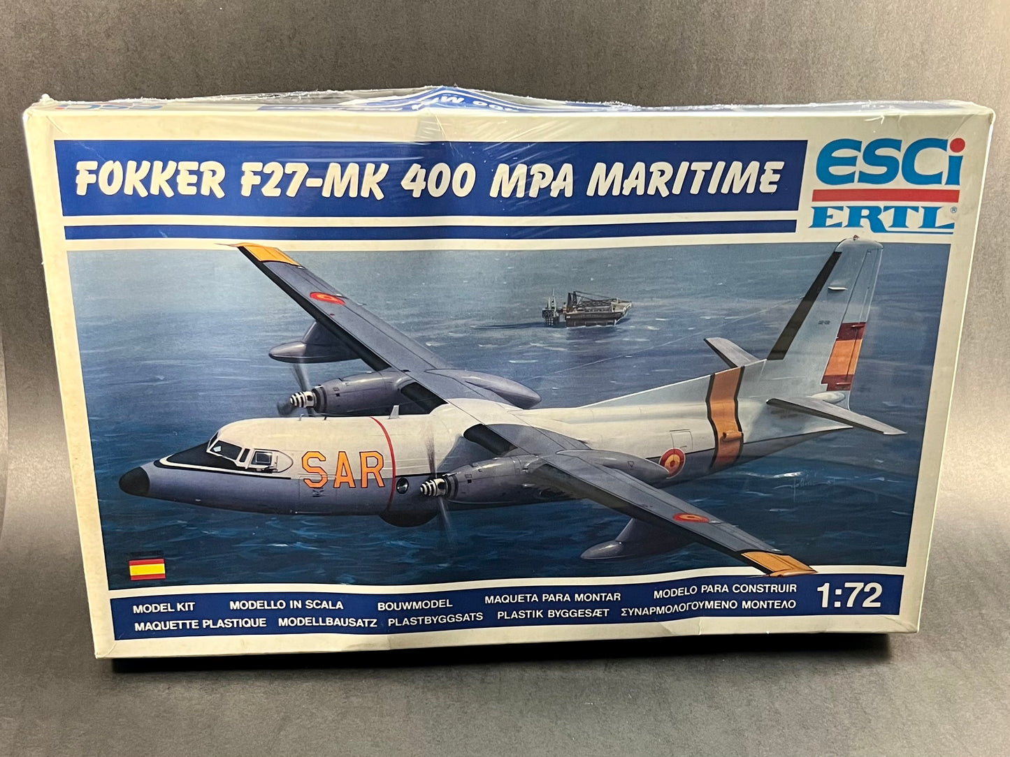 ESCI ERTL Model Kit 9113 1:72 Scale Fokker F27-MK 400MPA Maritime