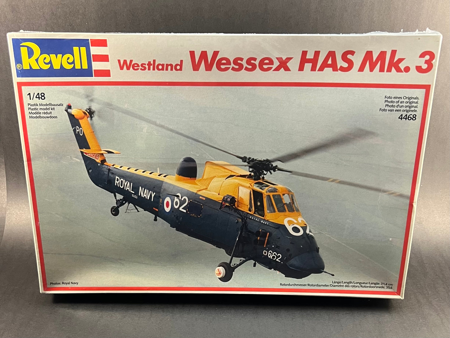 Revell Model Kit 4468 1:48 Scale Westland Wessex HAS Mk.3