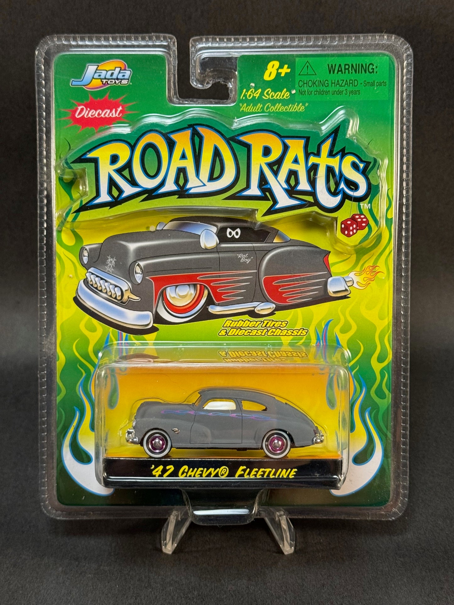 2002 Jada Toys Road Rats '47 Chevy Fleetline, Gray