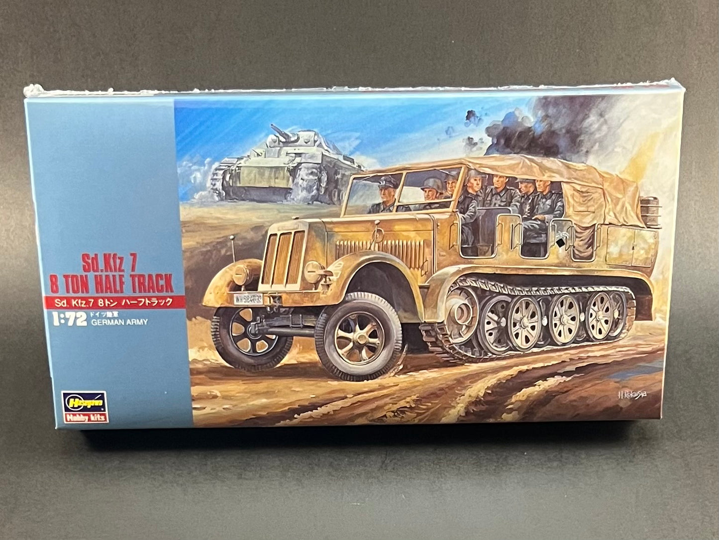 Hasegawa Model Kit MT11 1:72 Scale Sd.Kfz 7 8 Ton Half Track