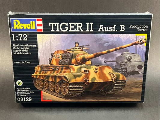 Revell Model Kit 03129 1:72 Scale Tiger II Ausf.B