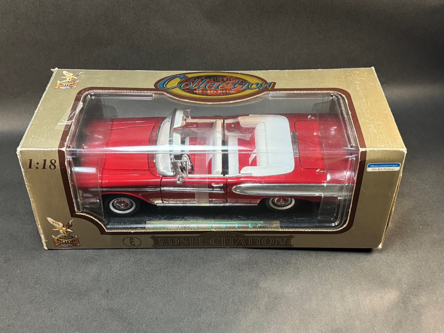 Road Signature 1:18 Scale Collection 1958 Edsel Citation, Red