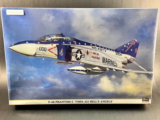 Hasegawa Model Kit 09376 1:48 Scale F-4S Phantom II 'VMFA-321 Hell's Angels'