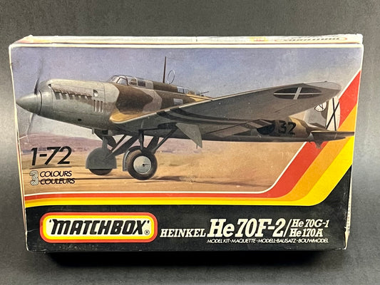 Matchbox Model Kit PK-132 1:72 Scale Heinkel He 70F-2