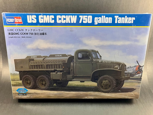 Hobby Boss Model Kit 83830 1:35 Scale US GMC CCKW 750 Gallon Tanker