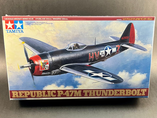 Tamiya Model Kit 61096 2800 1:48 Scale Republic P-47M Thunderbolt