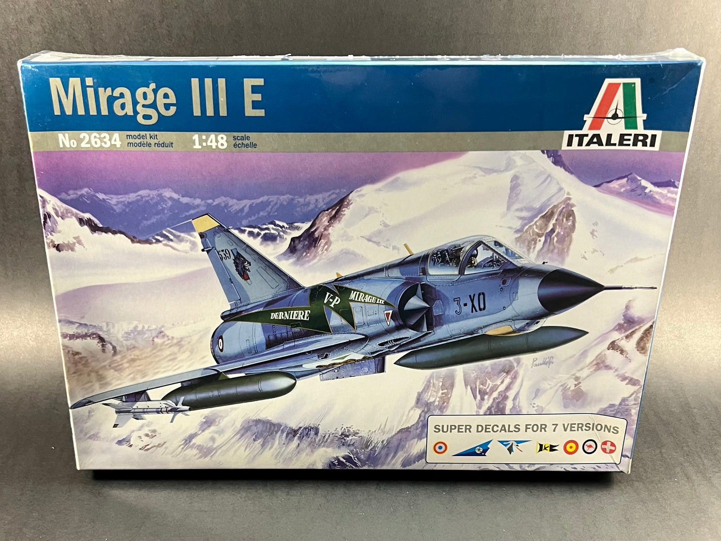 Italeri Model Kit 2634 1:48 Scale Mirage III E