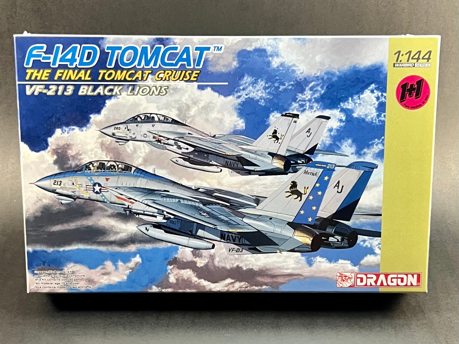 144 Scale Dragon Models Kit 4593 1:144 Scale F-14D Tomcat – Plutonium Garage