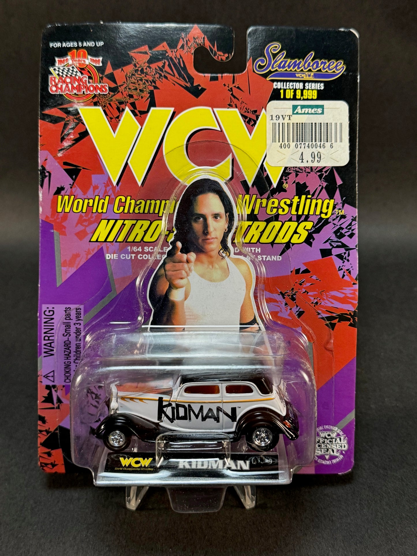 1999 Racing Champions WCW Nitro StreetRods Slamboree Kidman, Black and White
