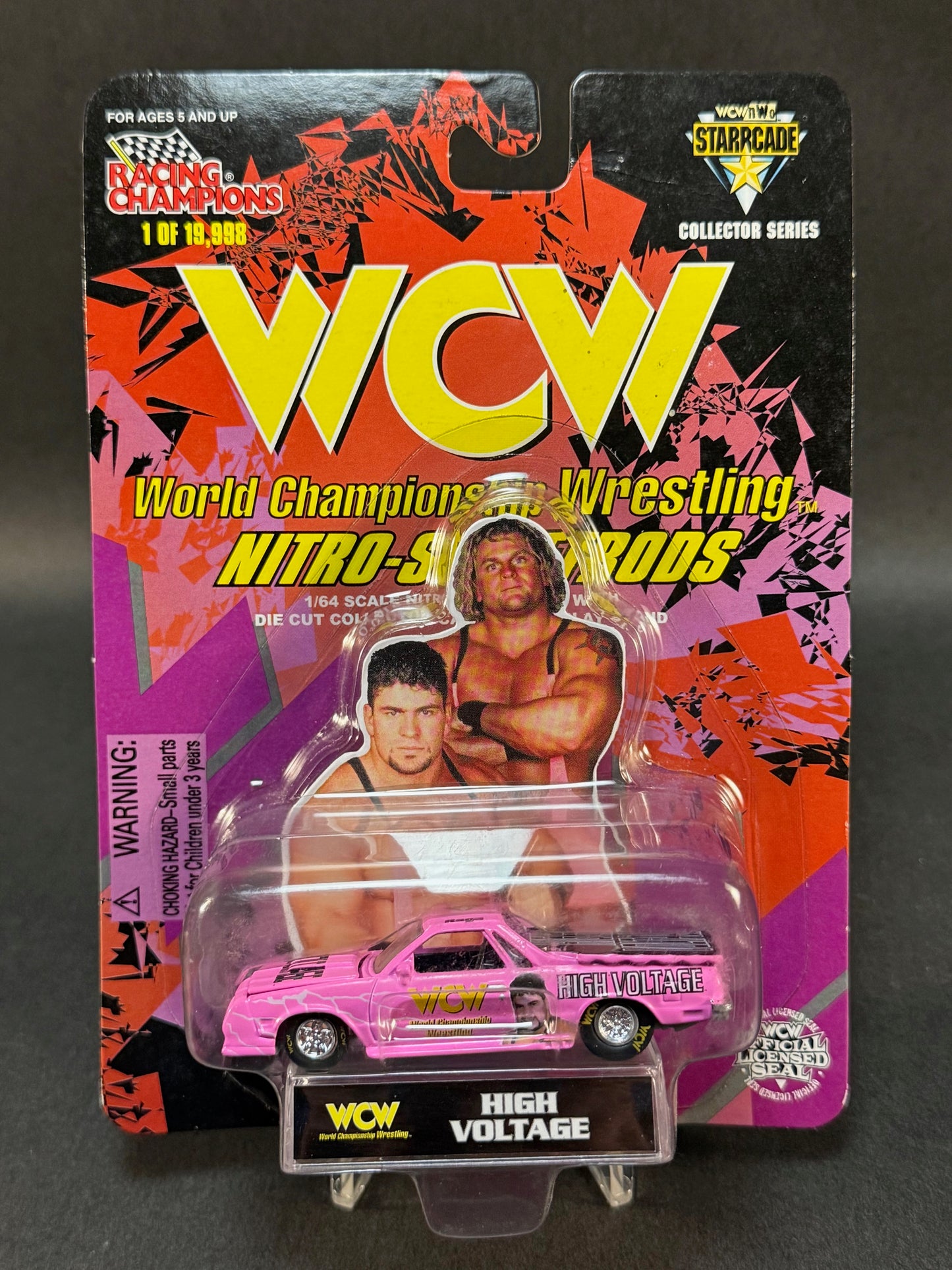1998 Racing Champions WCW Nitro StreetRods Starrcade High Voltage, Pink