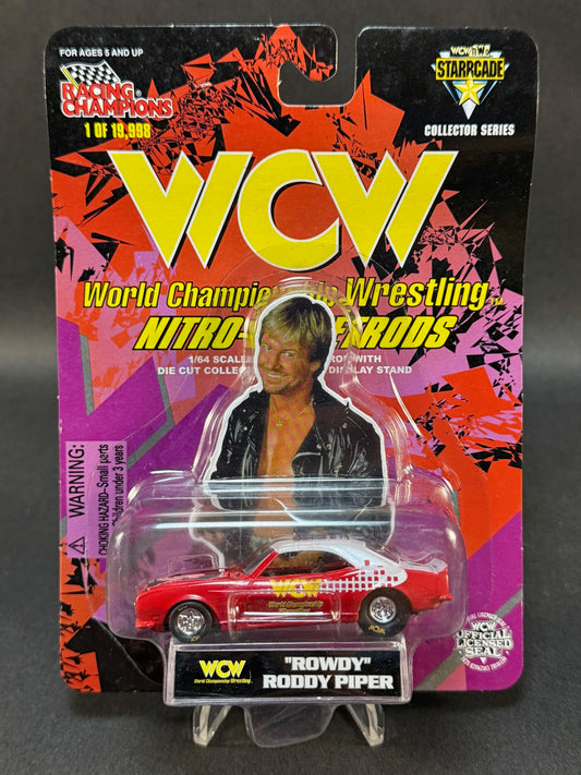 1998 Racing Champions WCW Nitro StreetRods Starrcade "Rowdy" Roddy Piper, Red